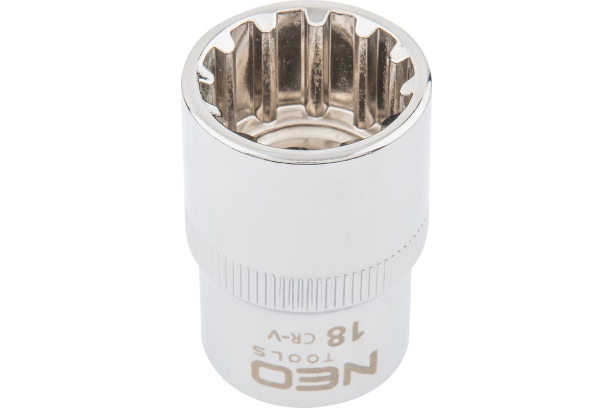 

08-590 Головка Spline 1/2';18 Мм;Crv NEO 08590