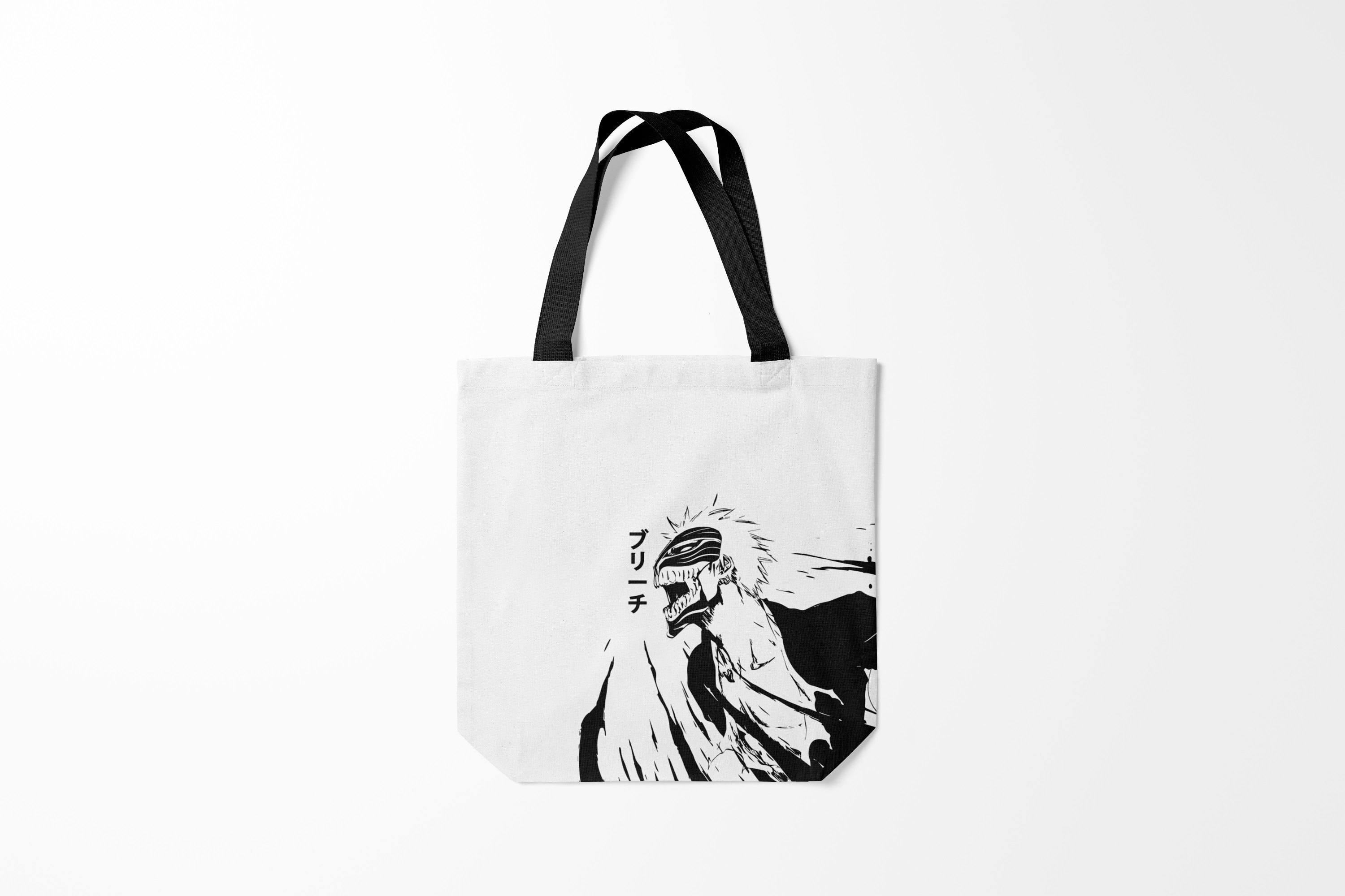 

Сумка шoппер унисекс Burnettie Bleach Rage of Kurosaki Ichigo, белый, Bleach Rage of Kurosaki Ichigo