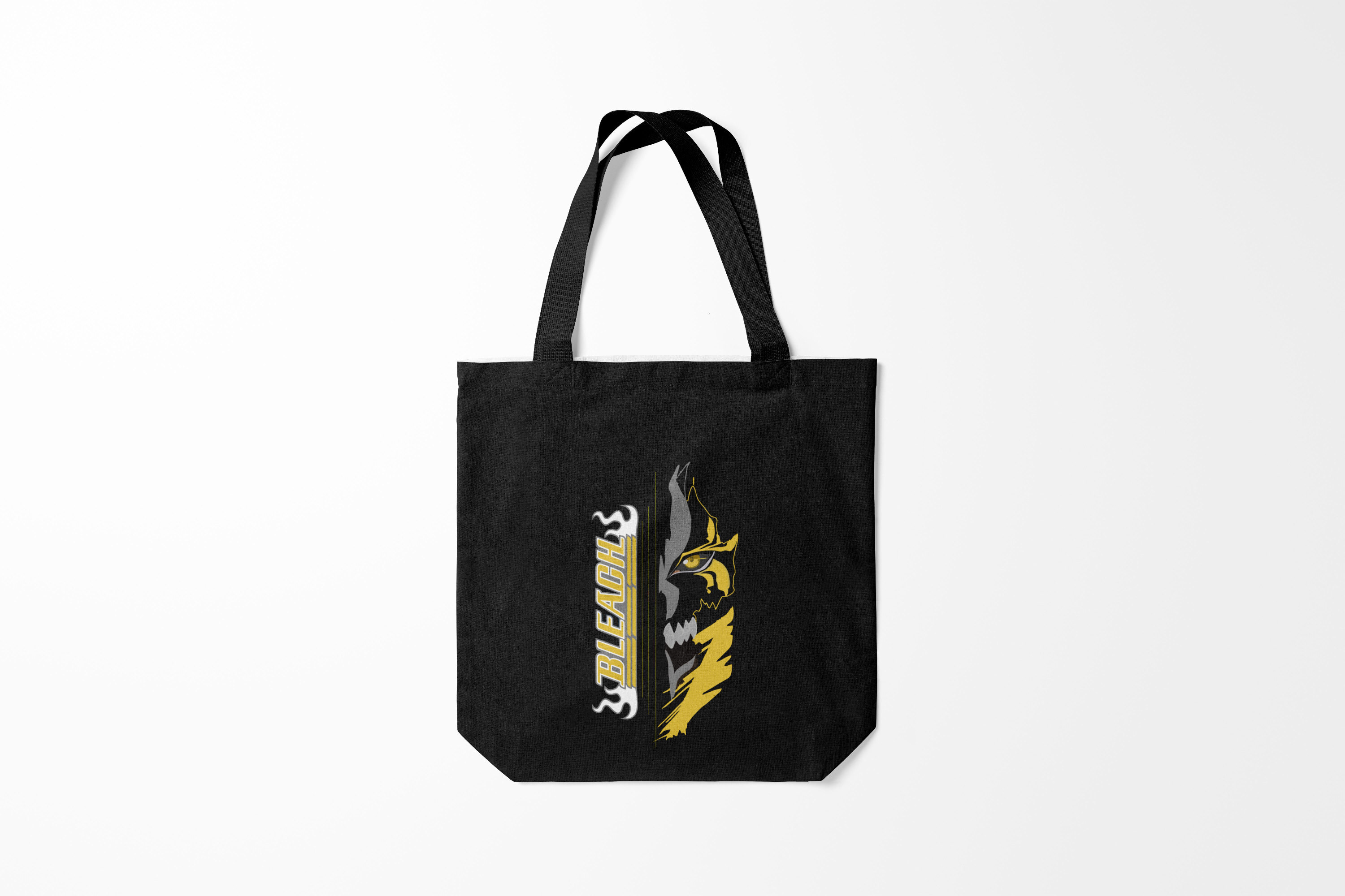 

Сумка шoппер унисекс Burnettie Bleach Shinigami mask, черный, Bleach Shinigami mask