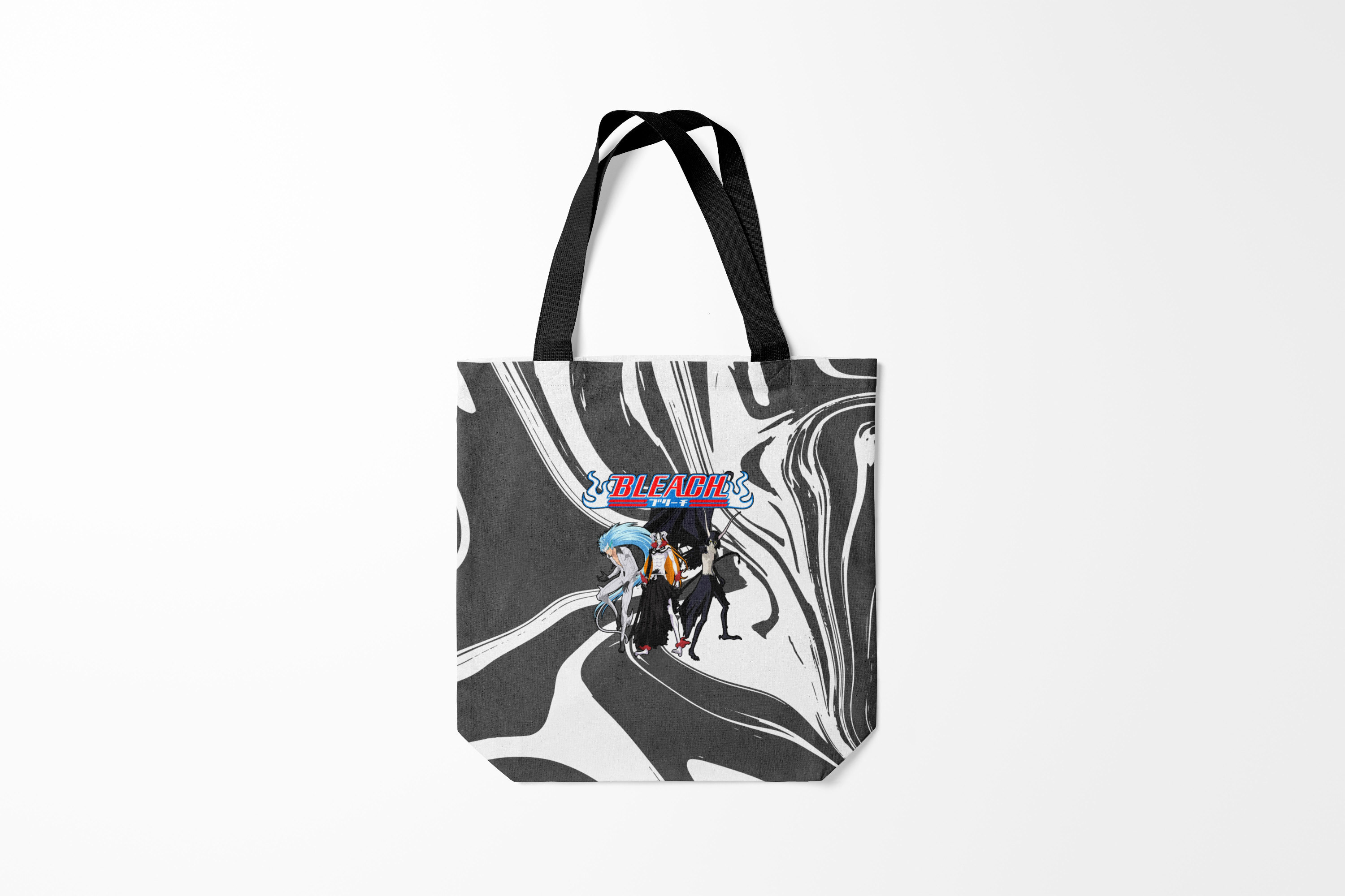 

Сумка шoппер унисекс Burnettie Bleach Блич Манга, черный, Bleach Блич Манга