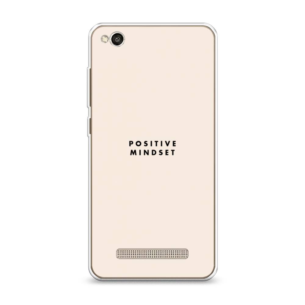 

Силиконовый чехол "Позитивное мышление" на Xiaomi Redmi 4A, 31350-7