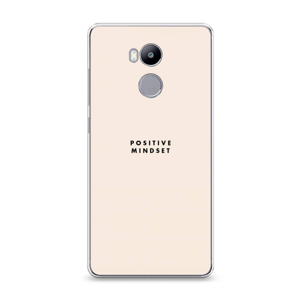 фото Силиконовый чехол "позитивное мышление" на xiaomi redmi 4 pro awog