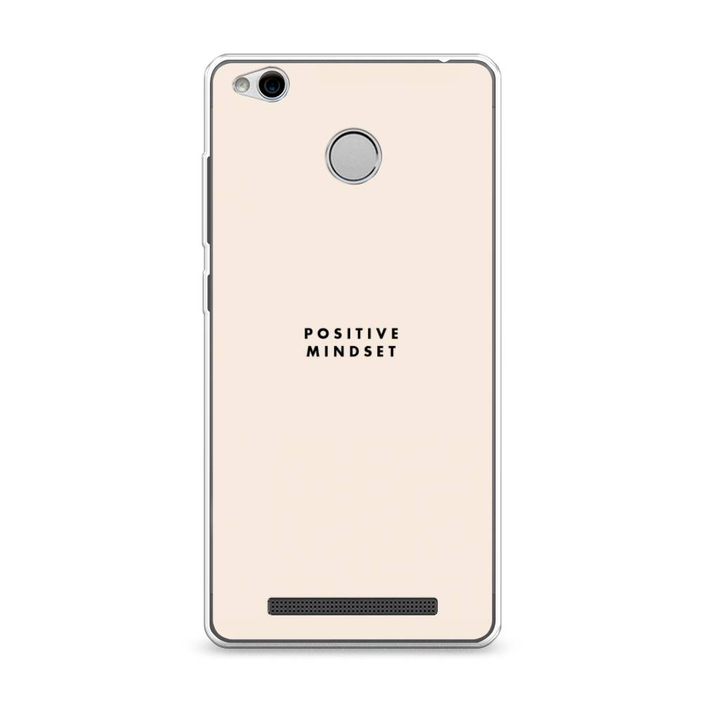 

Силиконовый чехол "Позитивное мышление" на Xiaomi Redmi 3 Pro (3S), 30950-7