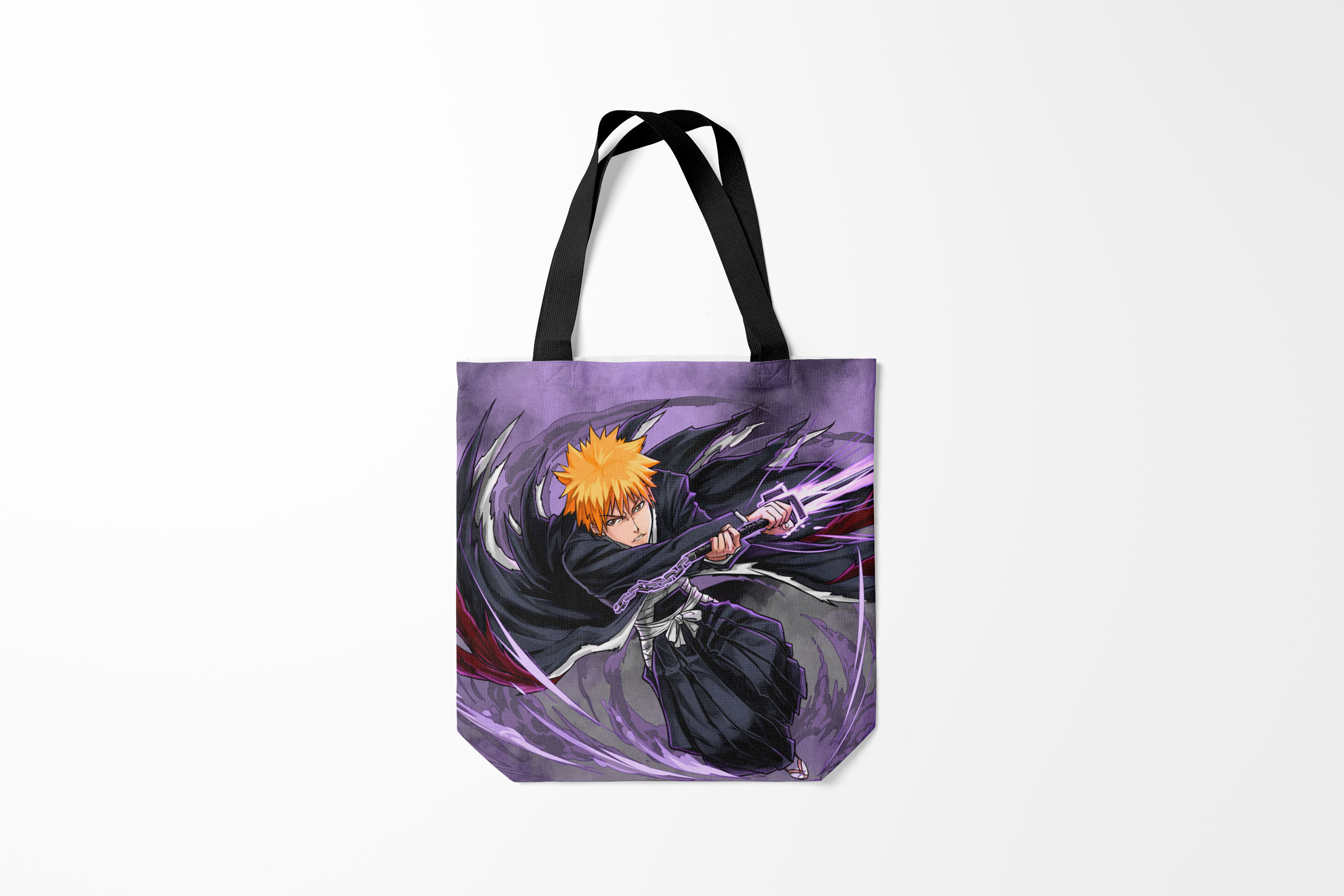 

Сумка шoппер унисекс Burnettie Bleach ИЧИГО, серый; фиолетовый, Bleach ИЧИГО