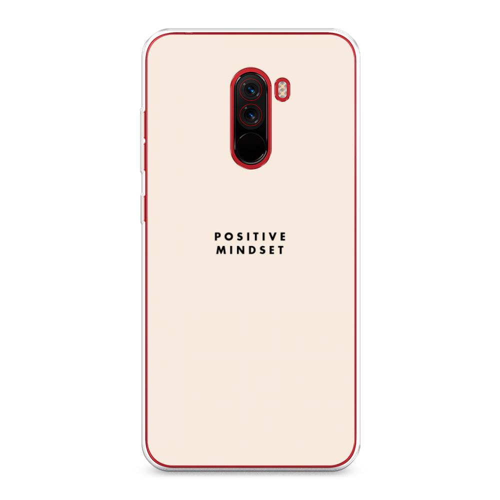 

Силиконовый чехол "Позитивное мышление" на Xiaomi Pocophone F1, 34450-7