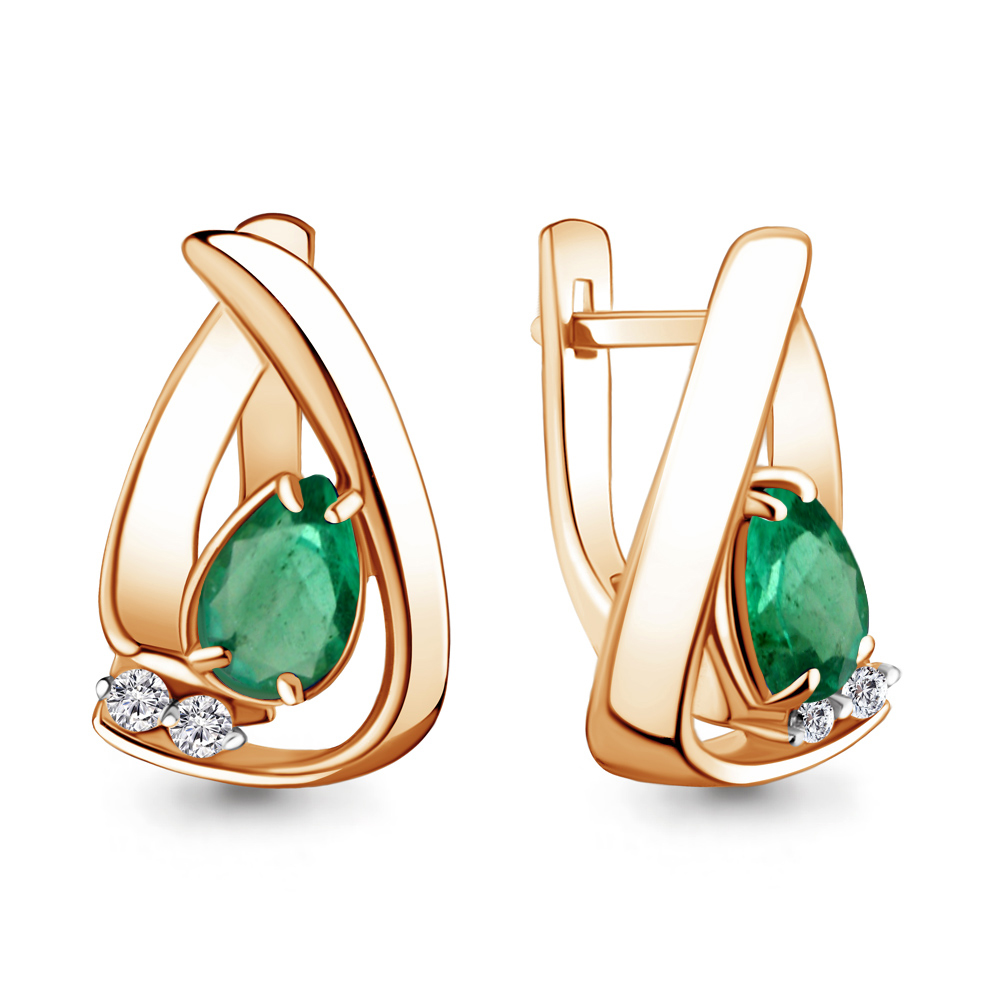 

Серьги из красного золота с бриллиантом Aquamarine Aquamarine 941636Ак_585_кз, 941636Ак_585_кз