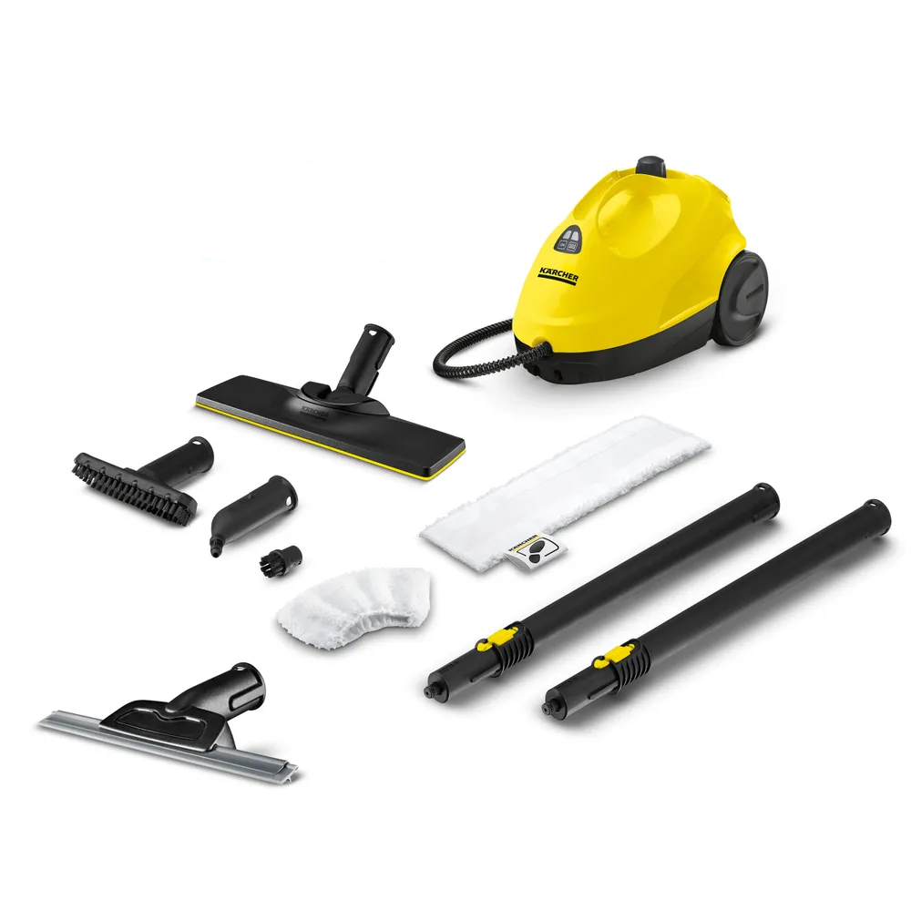 фото Пароочиститель для дома karcher sc 2 easyfix + насадка для мойки окон veler