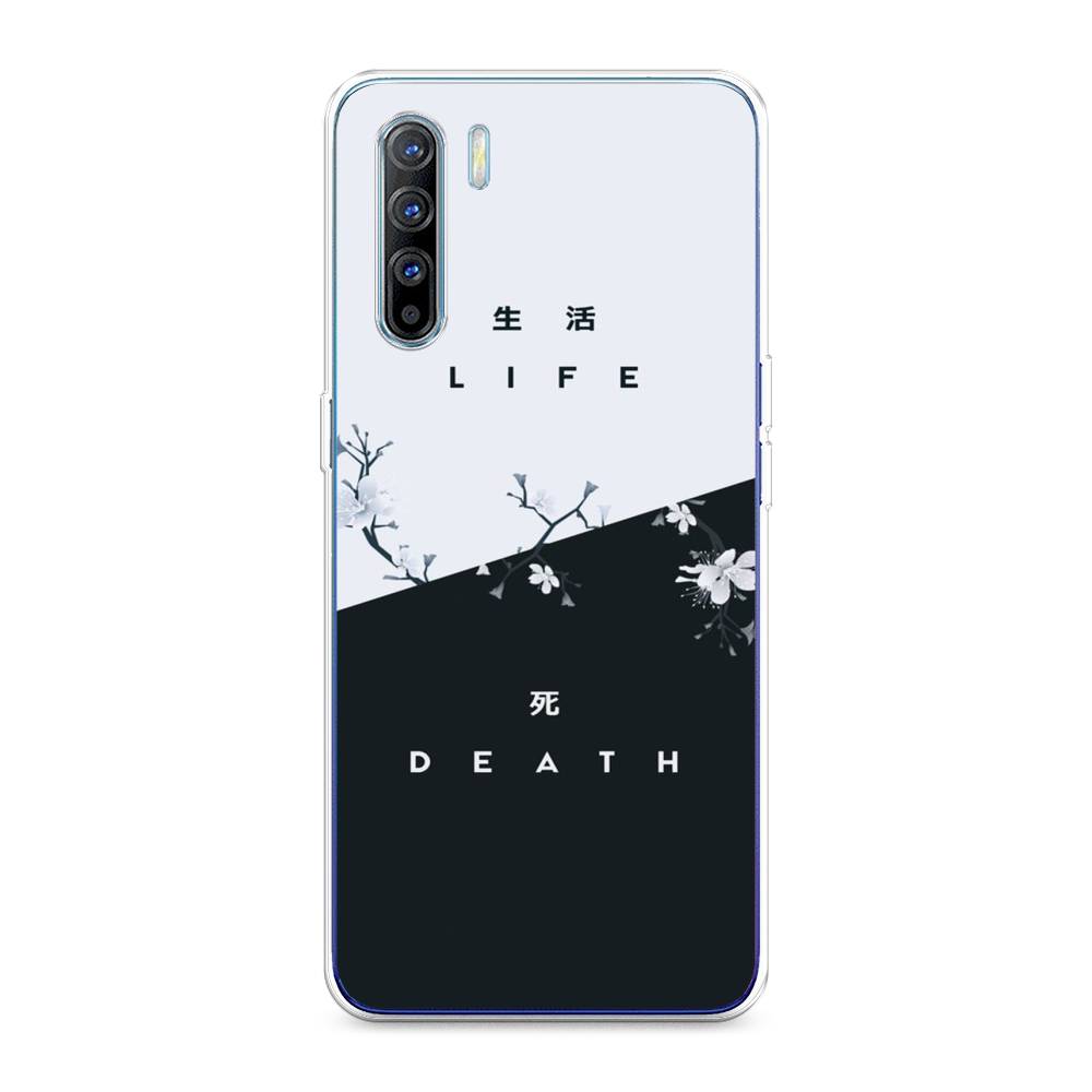 

Чехол Awog на Oppo A91/Reno 3 "Life and death", Разноцветный, 252450-7