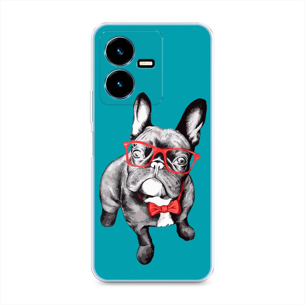 

Чехол для Vivo Y22 "Французский бульдог", 267550-1