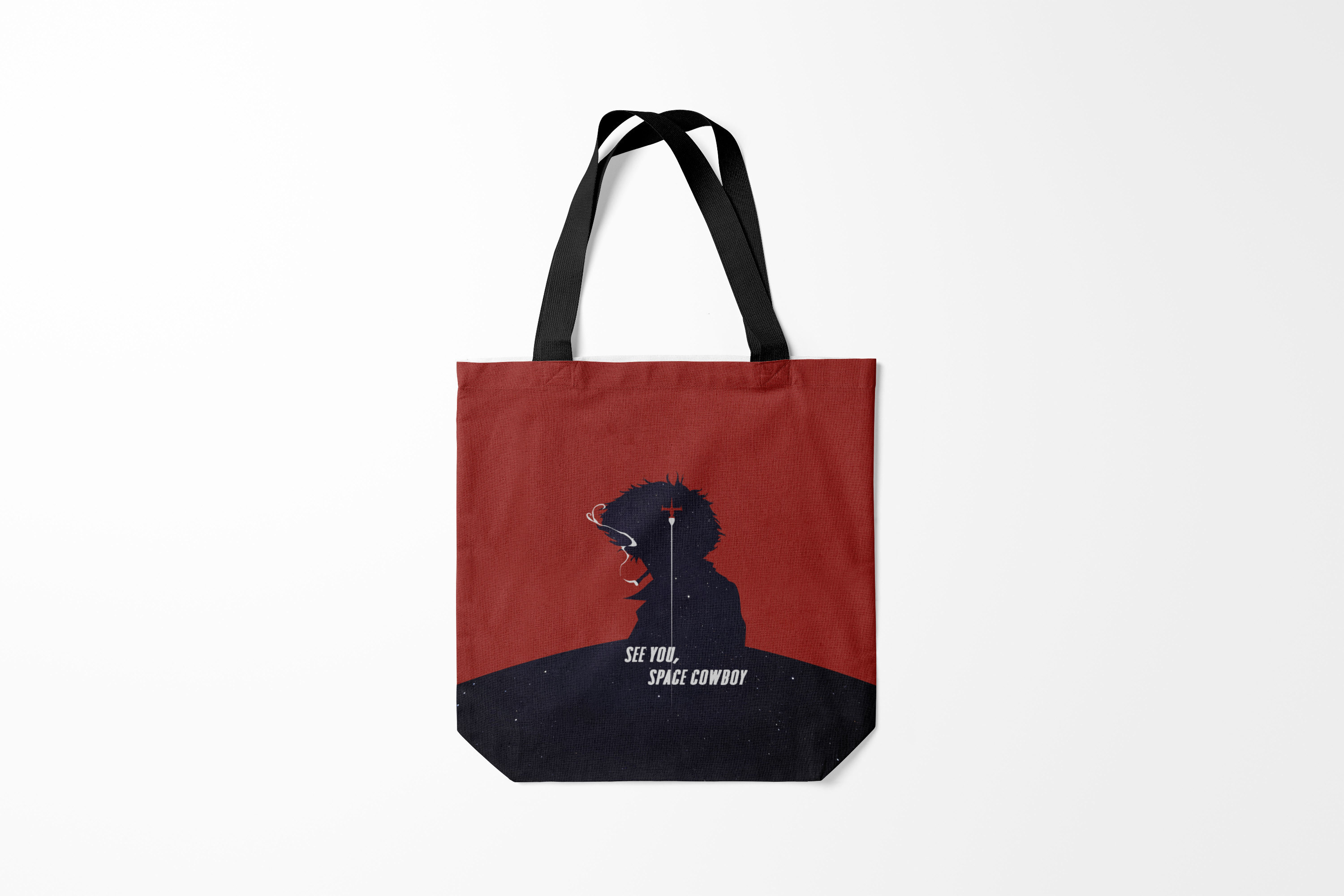 

Сумка шoппер унисекс Burnettie Cowboy Bebop Spike, красный, Cowboy Bebop Spike