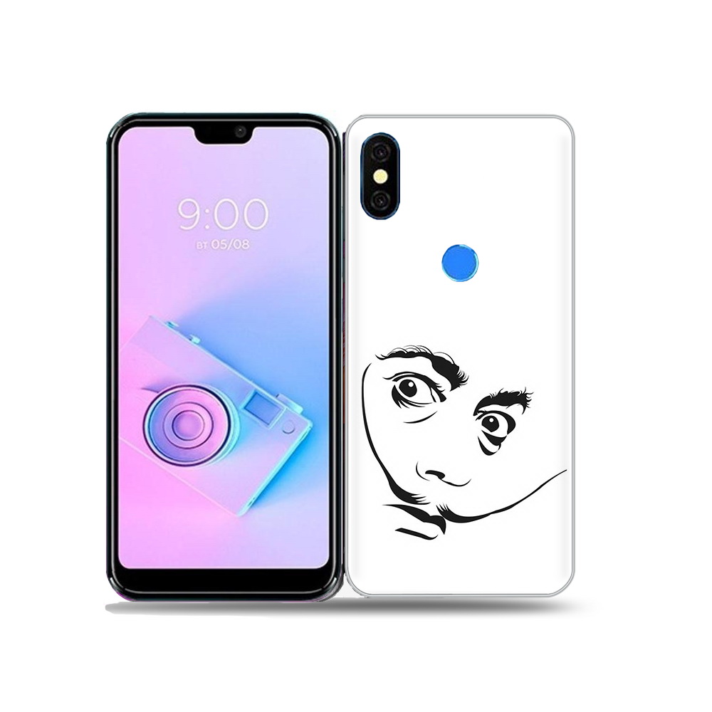 

Чехол MyPads Tocco для BQ 5731L мужчина с длинными усами, Прозрачный, Tocco