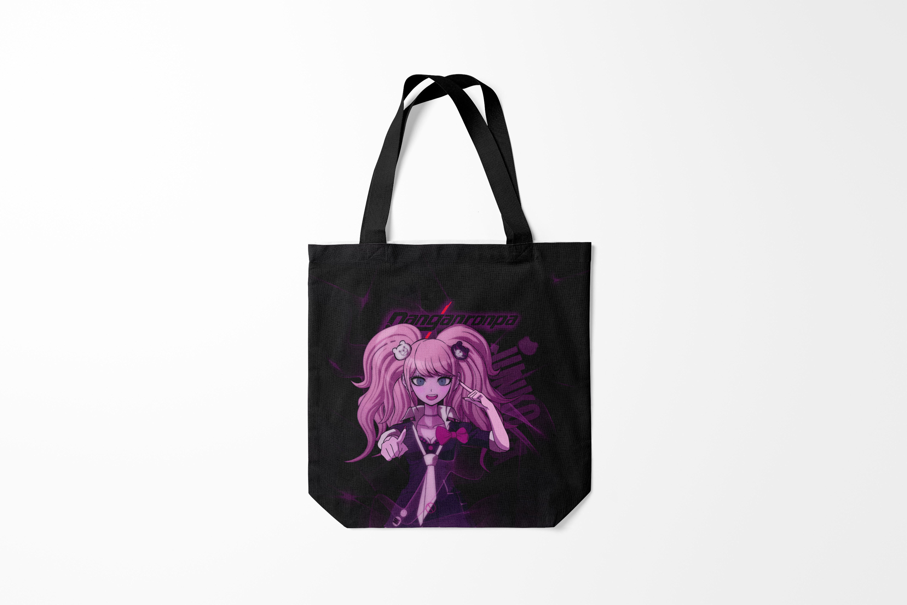 

Сумка шoппер унисекс Burnettie Danganronpa Джунко Эношима Данганронпа, черный, Danganronpa Джунко Эношима Данганронпа