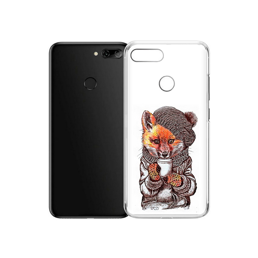 

Чехол MyPads Tocco для Alcatel 1S лиса в шапке (PT227137.662.437), Tocco