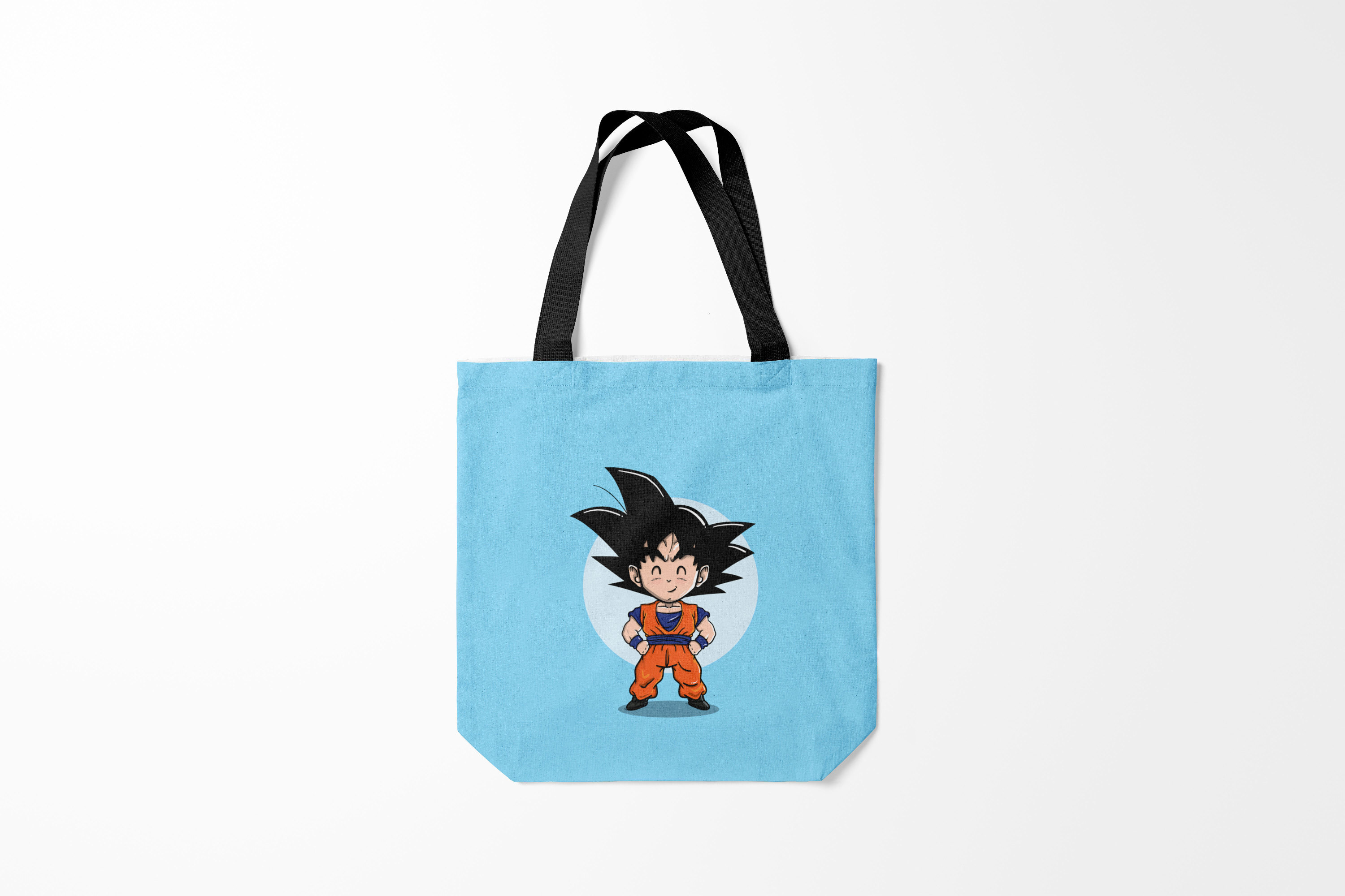 

Сумка шoппер унисекс Burnettie Dragon ball Sweet Goku, голубой, Dragon ball Sweet Goku