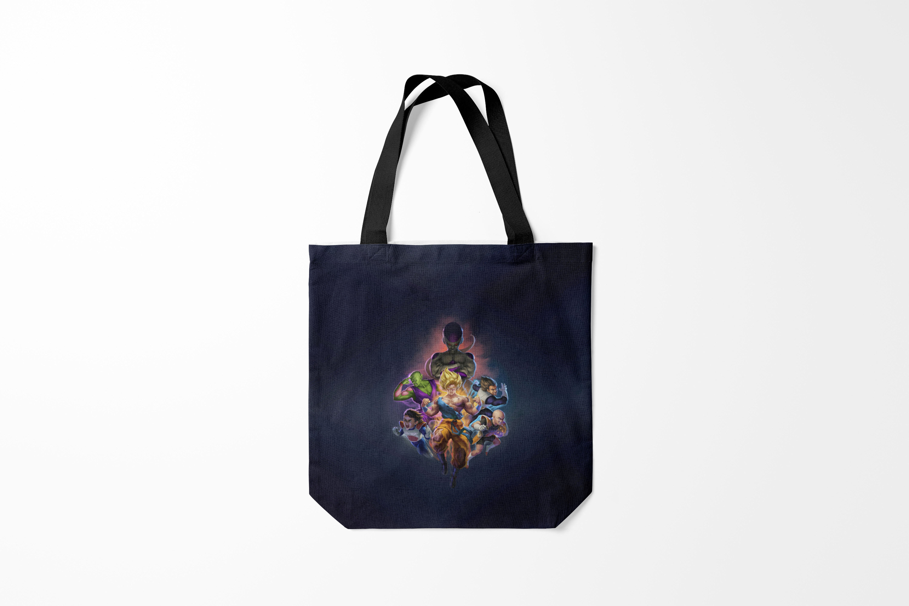 

Сумка шoппер унисекс Burnettie Dragon ball Team, черный, Dragon ball Team