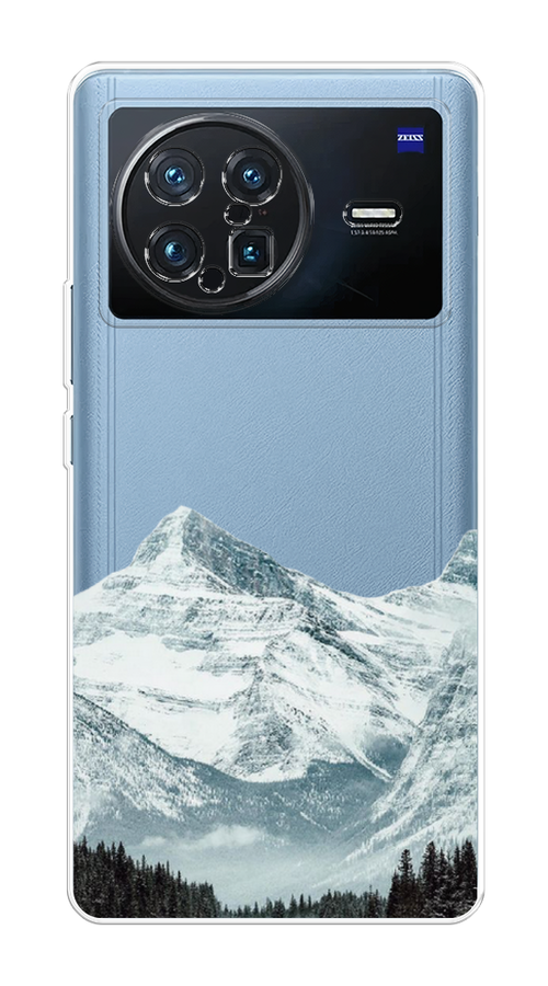 

Чехол на Vivo X Note "Горы арт 1", Белый;зеленый, 266950-2