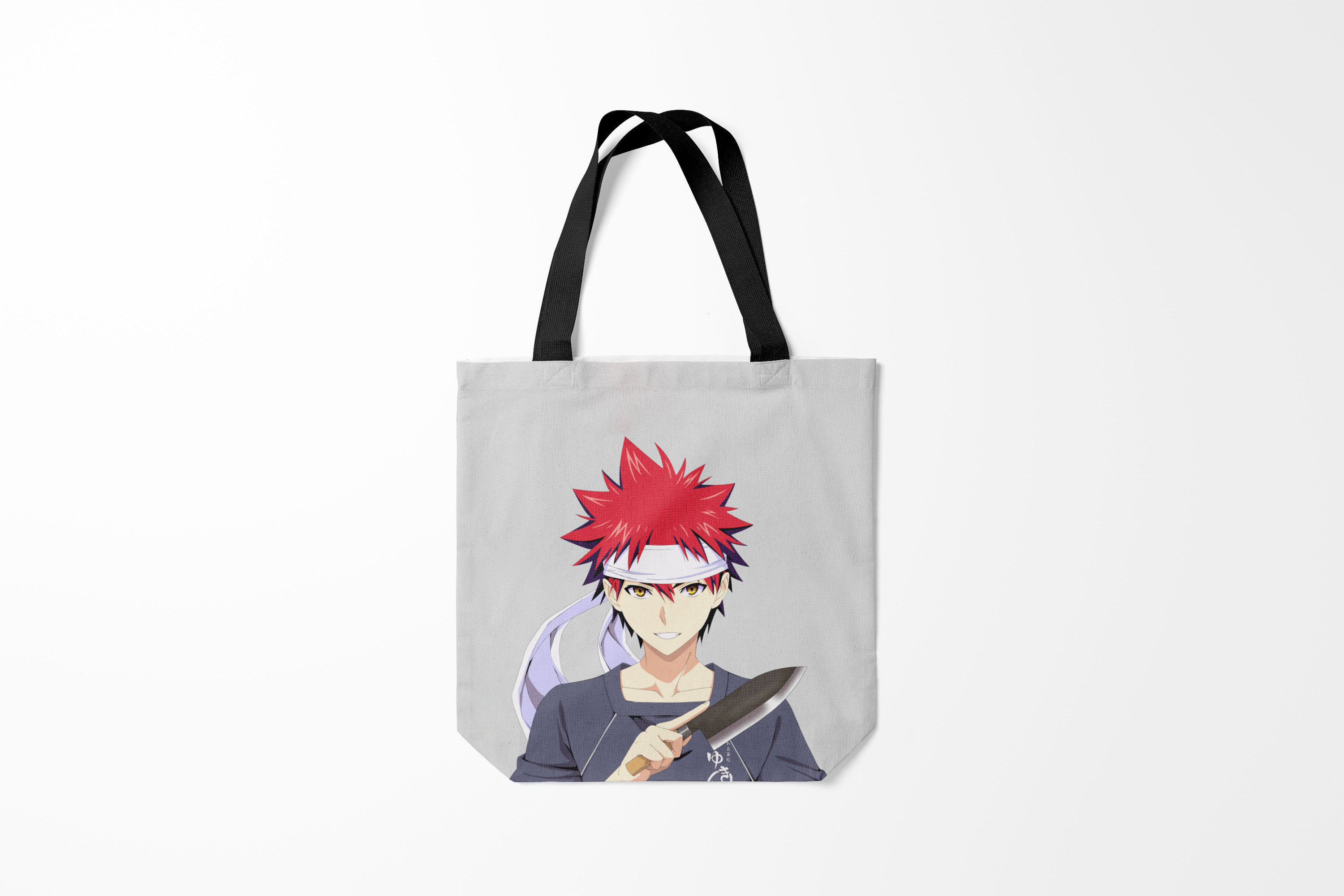 

Сумка шoппер унисекс Burnettie Food wars Shokugeki no Soma, серый, Food wars Shokugeki no Soma