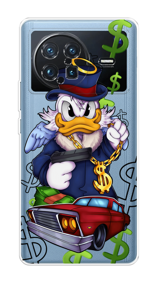 

Чехол на Vivo X Note "Scrooge McDuck with a Gold Chain", Красный;синий;белый, 266950-6