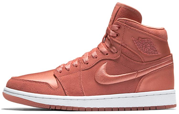 

Кеды унисекс Jordan Air Jordan 1 Retro High Season Of Her Sun Blush оранжевые 42 EU, Оранжевый, Air Jordan 1 Retro High Season Of Her Sun Blush
