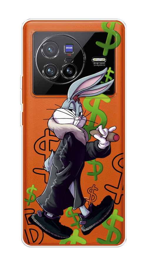 

Чехол на Vivo X80 "Rich Bugs Bunny", Зеленый;черный;голубой, 266550-6