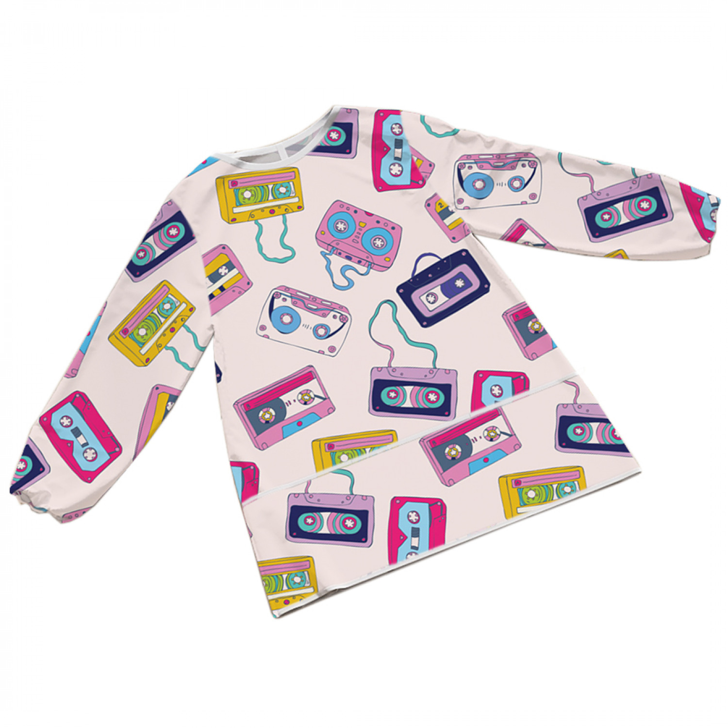 

Фартук детский JoyArty Пленочные кассеты с рукавами от 8 до 12 лет, Розовый, Пленочные кассеты