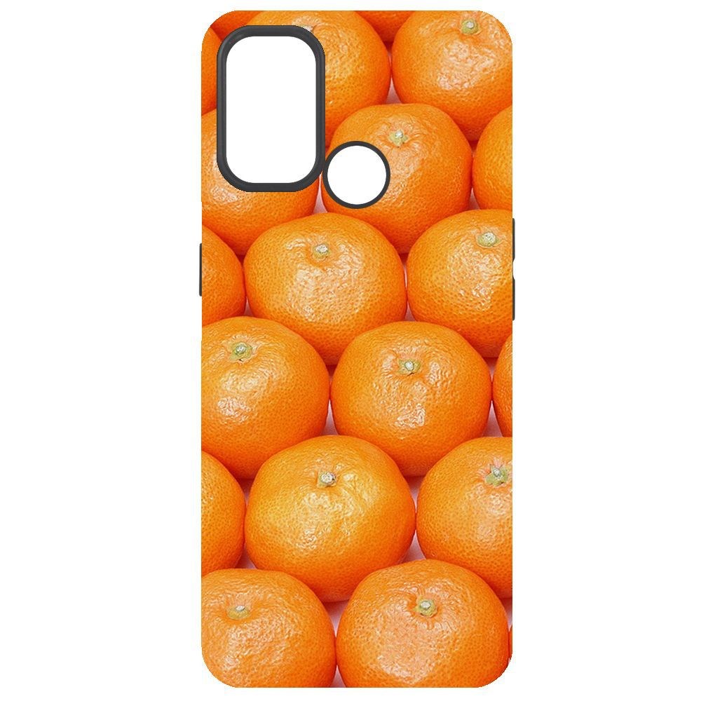 

Чехол-накладка Krutoff Софт Кейс Мандаринки для Oppo A33 (2020) черный