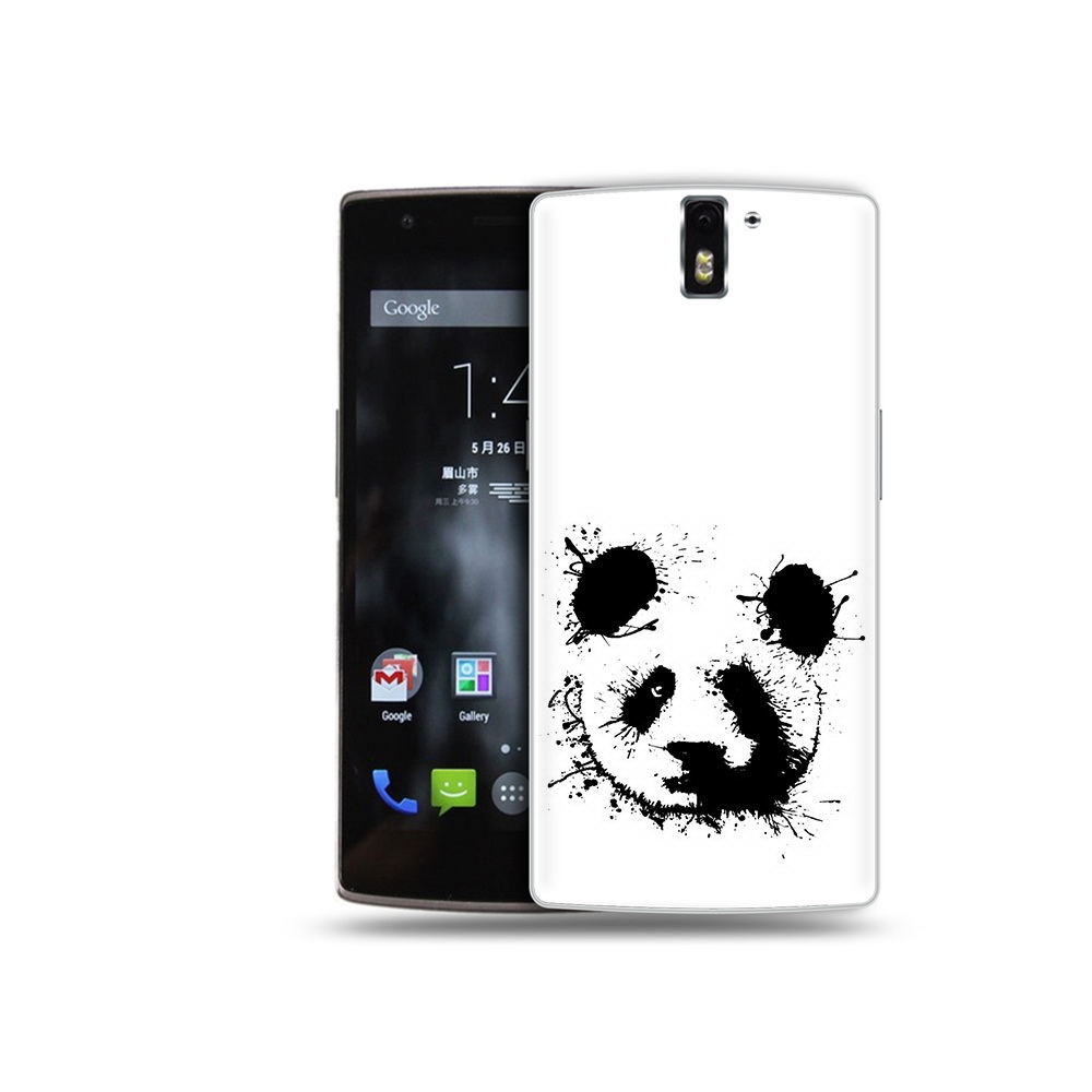 

Чехол MyPads Tocco для OnePlus One клякса-панда, Прозрачный, Tocco