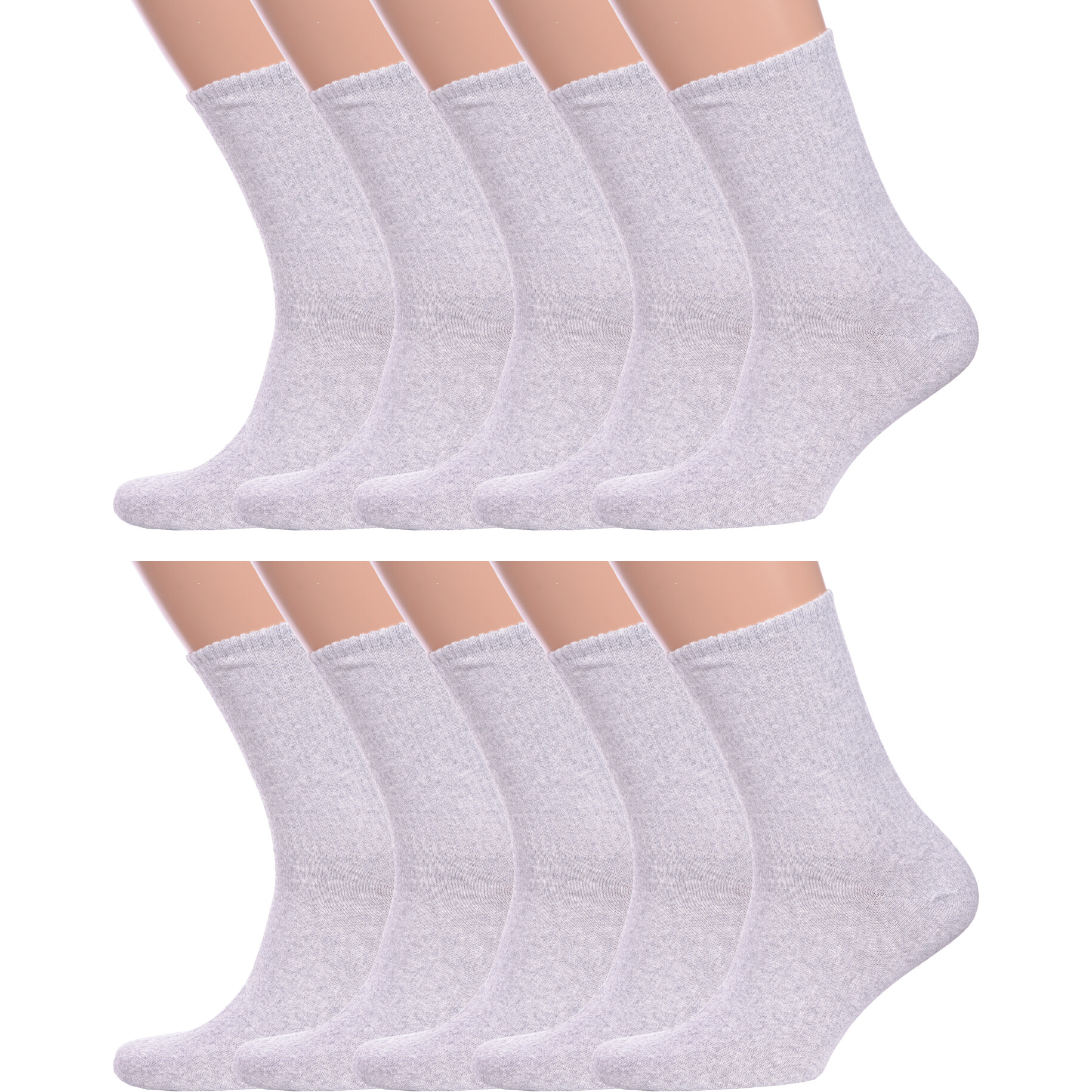 Комплект носков мужских Альтаир 10-М85 серых 29 10 пар