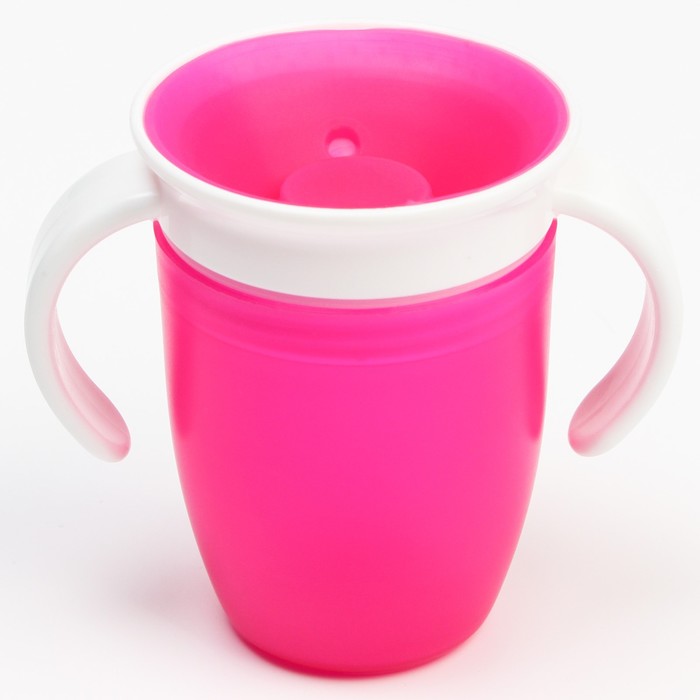 

Тренировочный поильник «360», 240 мл., цвет розовый