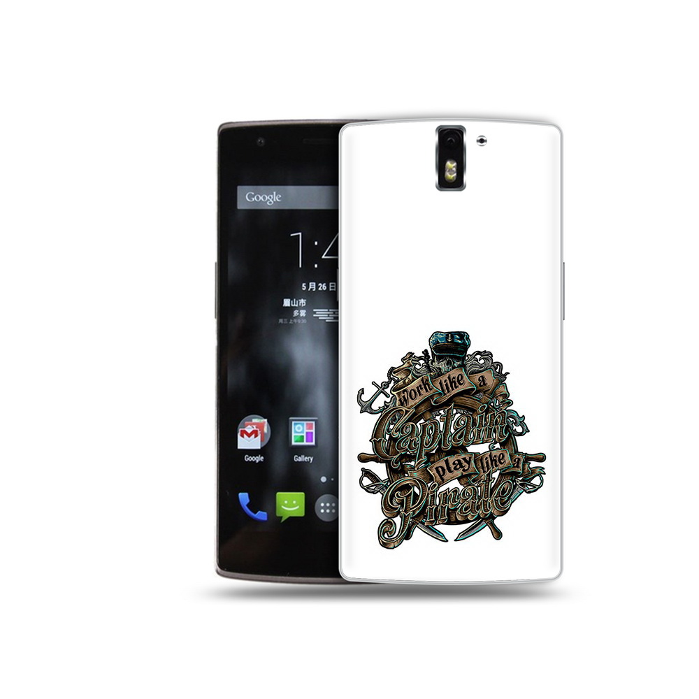 

Чехол MyPads Tocco для OnePlus One капитан пиратов, Прозрачный, Tocco