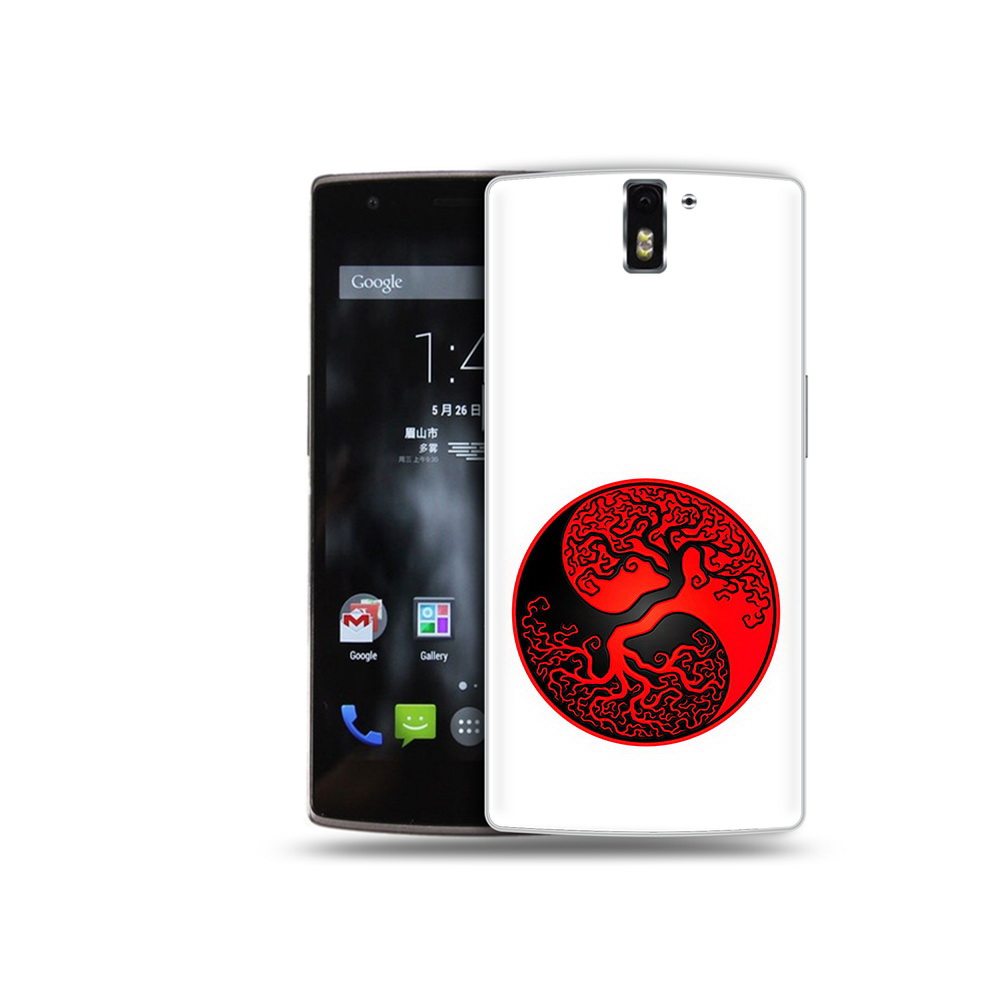 

Чехол MyPads Tocco для OnePlus One инь янь дерево, Прозрачный, Tocco