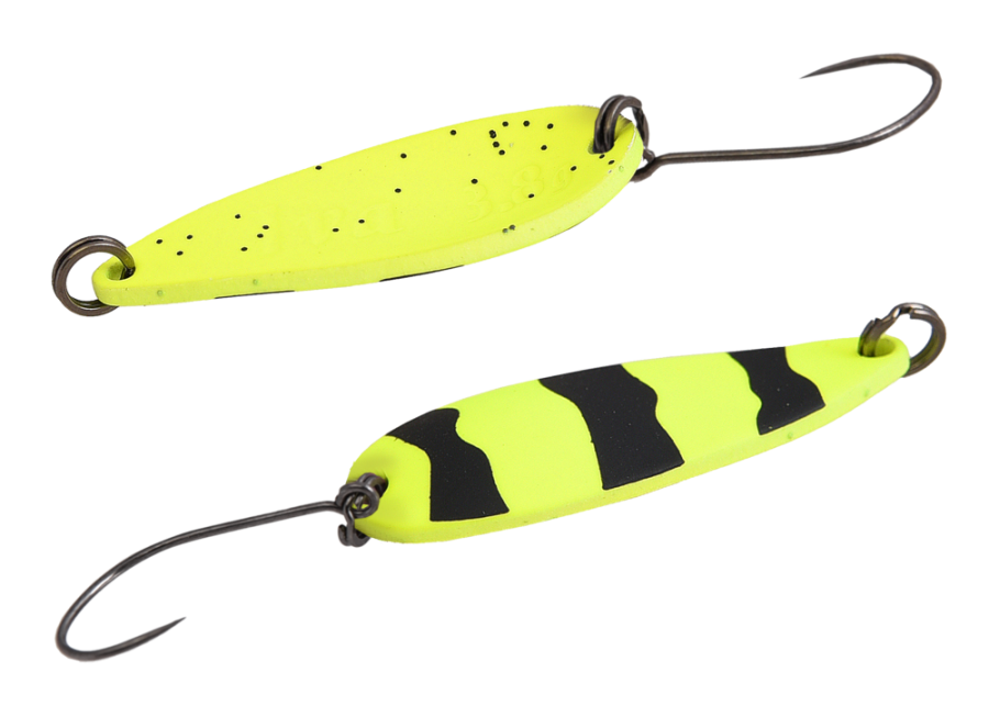 

Блесна колеблющаяся LureMax Iva 34мм 3,8гр. 025, Черный;желтый, Iva