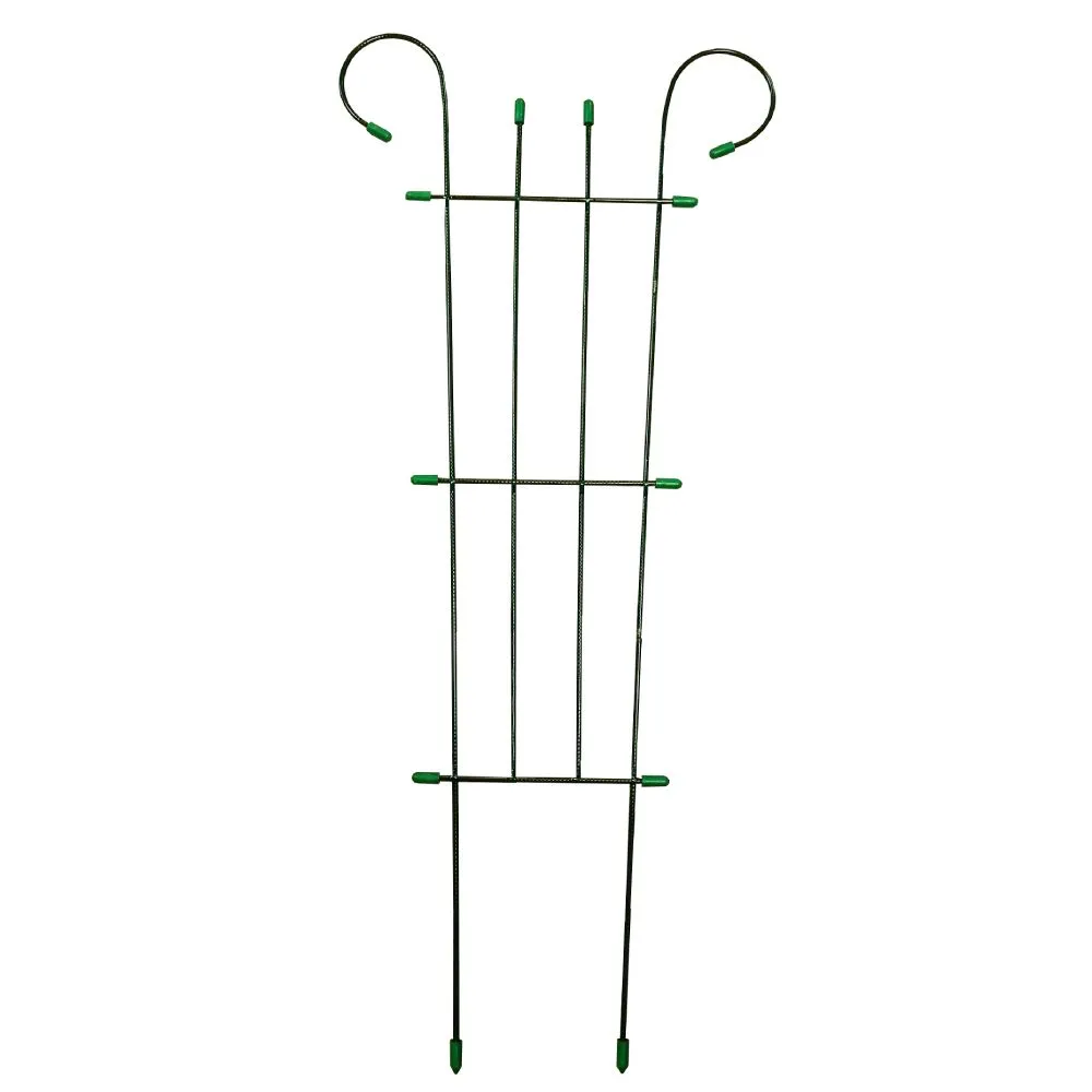 Шпалера садовая для вьющихся растений LOTOS Мини-Веер 72 см, металл, зеленая