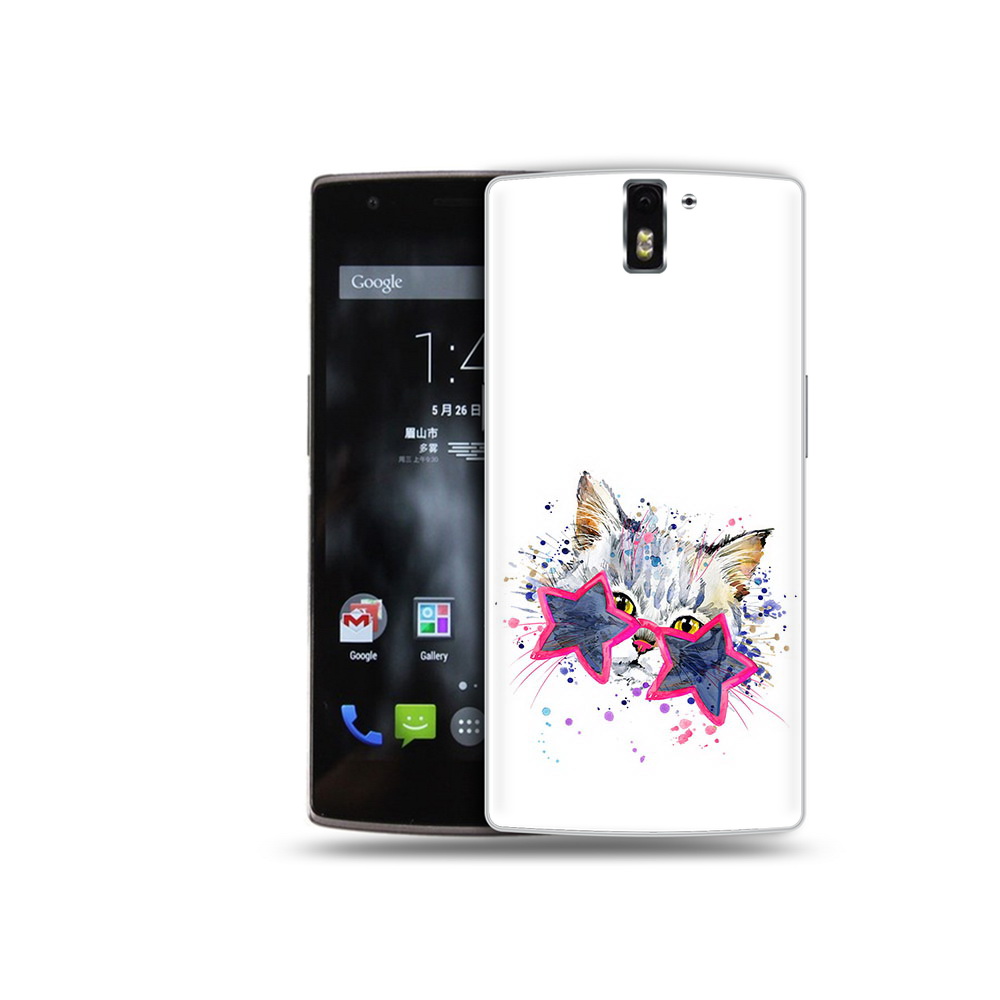 

Чехол MyPads Tocco для OnePlus One звездные очки, Прозрачный, Tocco