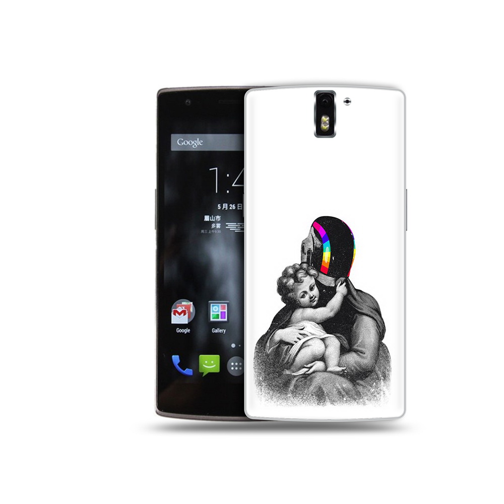 

Чехол MyPads Tocco для OnePlus One защитник в шлеме, Прозрачный, Tocco