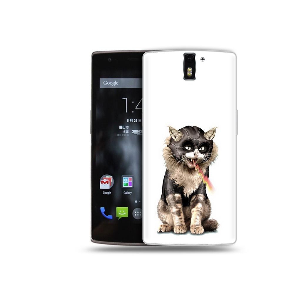 

Чехол MyPads Tocco для OnePlus One дьяволский кот, Прозрачный, Tocco