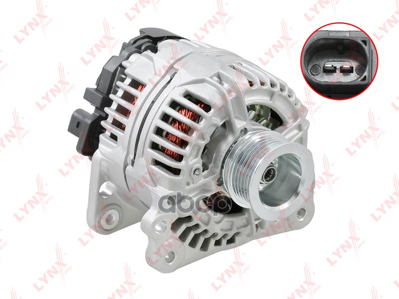 

Генератор Audi A3 1.6-1.8 96-03/ Skoda Fabia I 2.0 99> / Oct Lynxauto Ea-1338