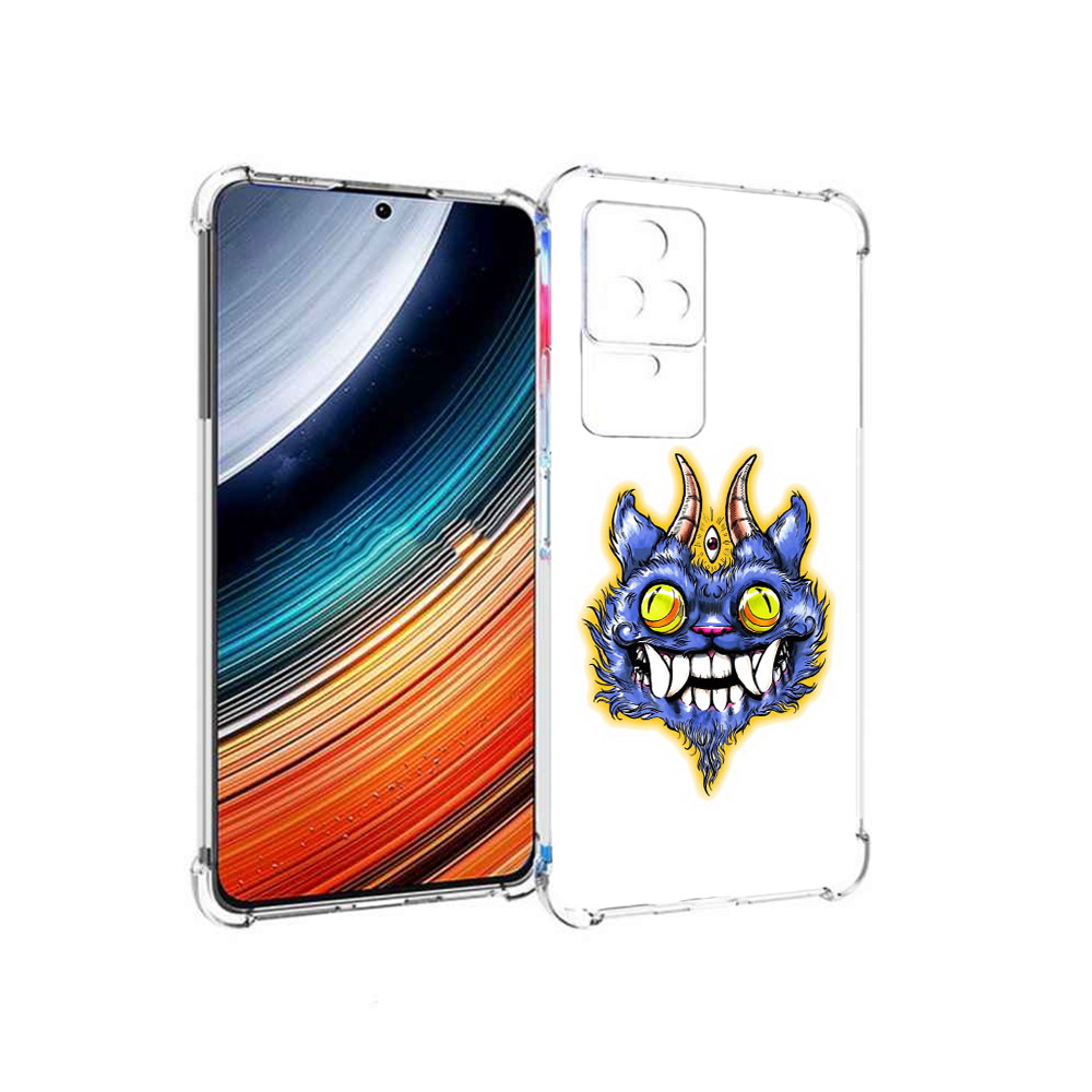 

Чехол MyPads оракул для Xiaomi Redmi K40S/Poco F4, Прозрачный, Tocco