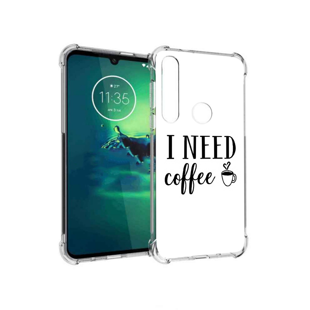 

Чехол MyPads Tocco для Motorola Moto G8 Plus Мне нужен кофе (PT227062.344.121), Прозрачный, Tocco