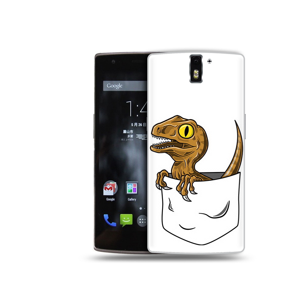 

Чехол MyPads Tocco для OnePlus One динозавр в кармане, Прозрачный, Tocco