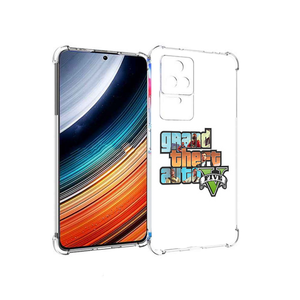 

Чехол MyPads ГТА для Xiaomi Redmi K40S/Poco F4, Прозрачный, Tocco