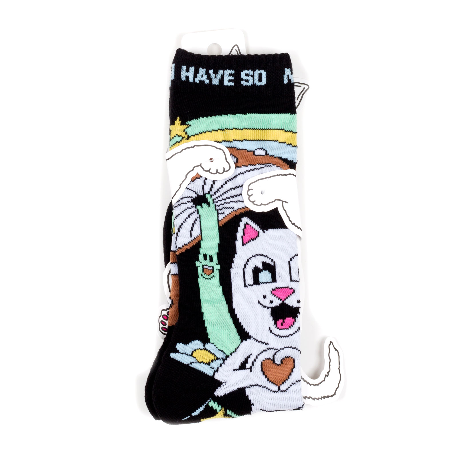 Носки унисекс Ripndip Лорд Нермал разноцветные onesize 3490₽