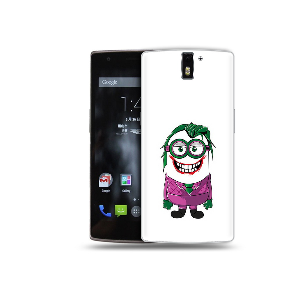 

Чехол MyPads Tocco для OnePlus One джокер миньон, Прозрачный, Tocco