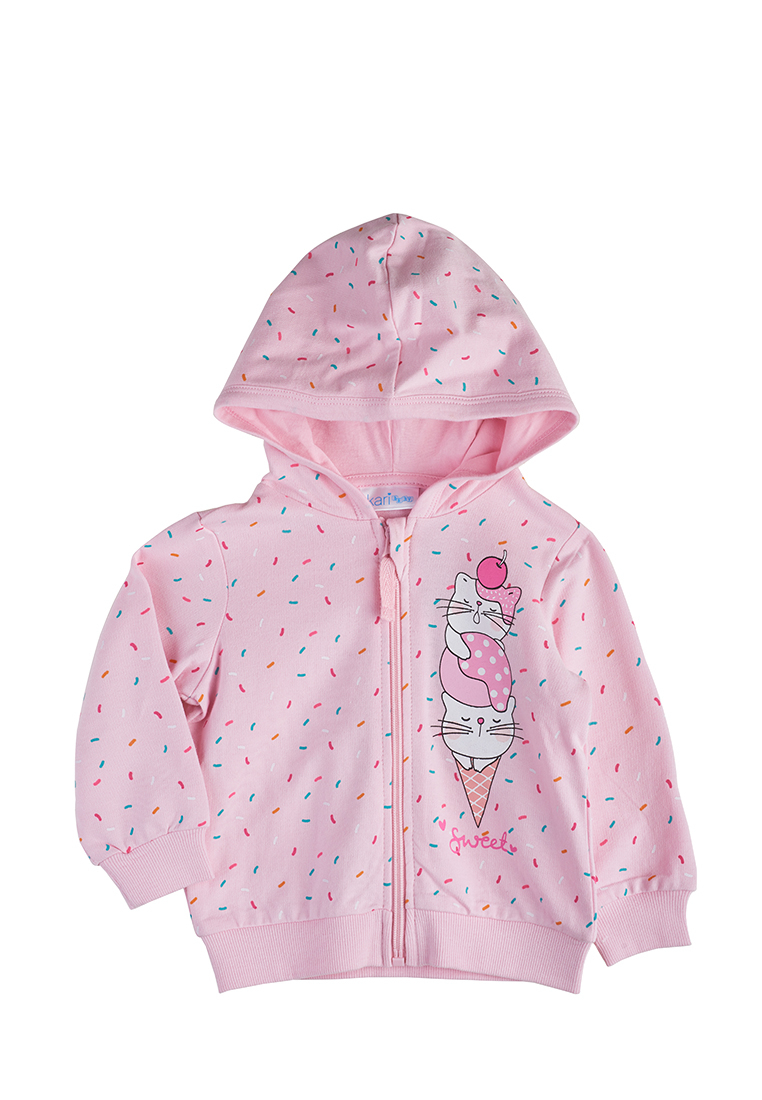 фото Толстовка детская kari baby ss20b06500803 светло-розовый р.86