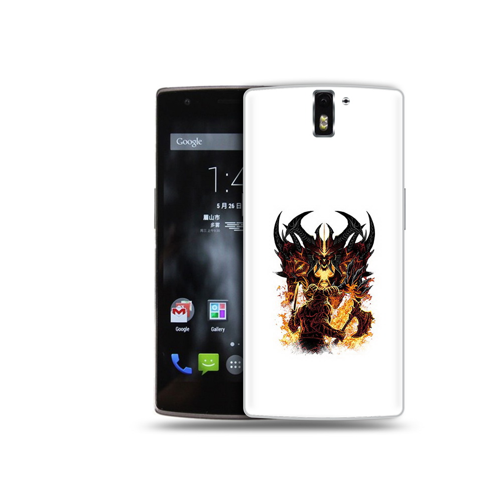 

Чехол MyPads Tocco для OnePlus One демон shadow fiend, Прозрачный, Tocco