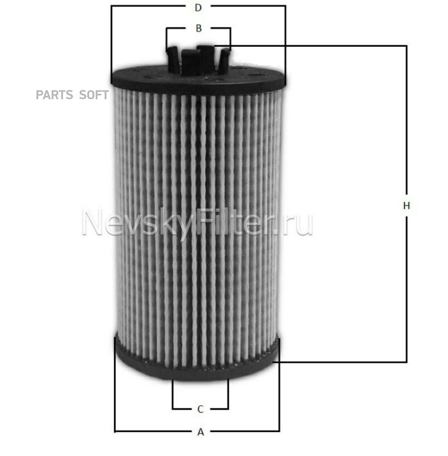

Эл.Фильт.Очистки Масла (Nf-1712) Невский Фильтр