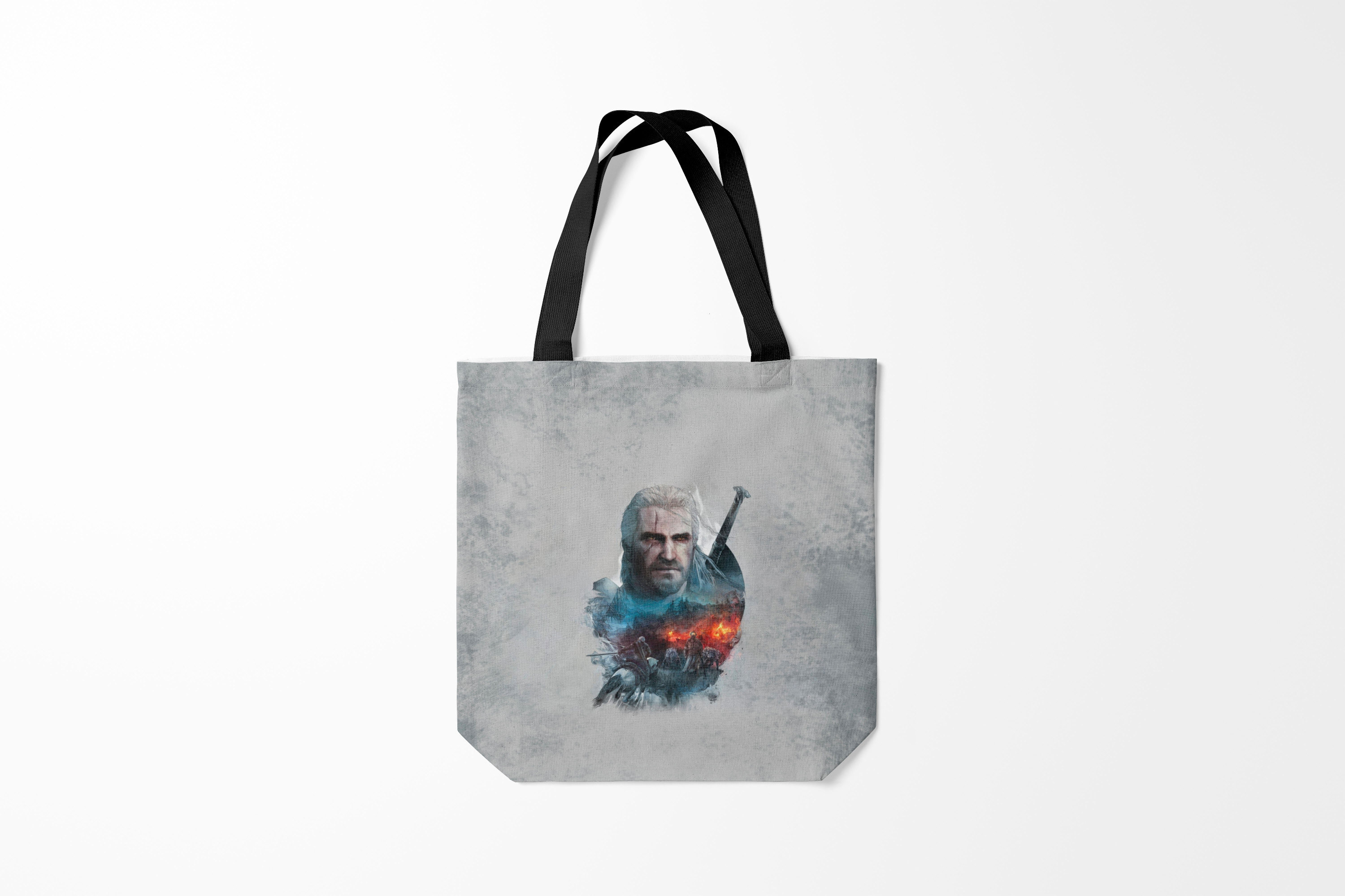 

Сумка шoппер унисекс Burnettie The Witcher ВЕДЬМАК, серый, The Witcher ВЕДЬМАК