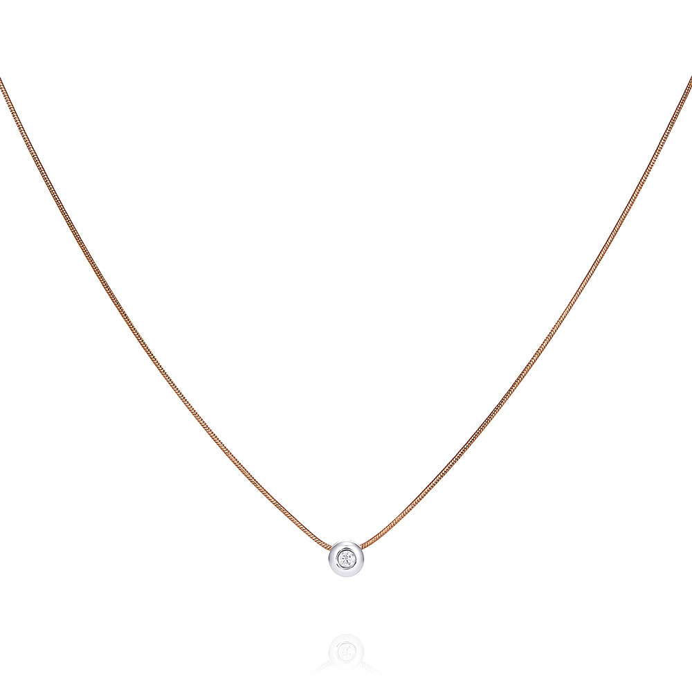 

Колье из красного золота 45 см ADAMAS 8110490-А50-41, бриллиант, 8110490-А50-41