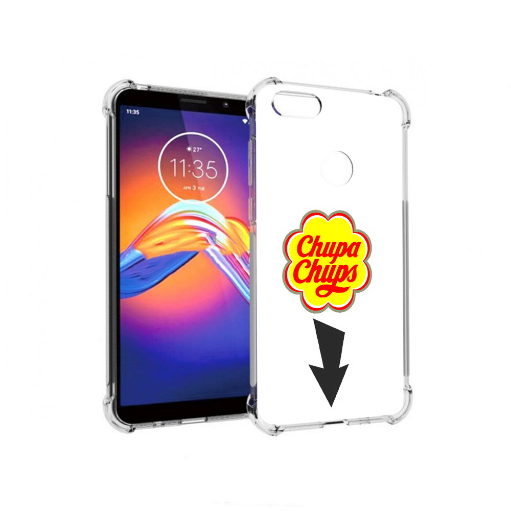 

Чехол MyPads Tocco для Motorola Moto E6 чупа чупс (PT227058.343.694), Прозрачный, Tocco