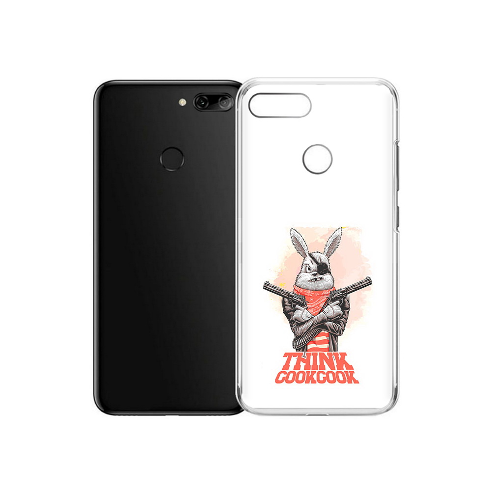 

Чехол MyPads Tocco для Alcatel 1S кролик пират (PT227137.662.419), Прозрачный, Tocco
